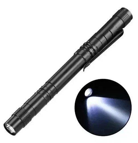Mini led taschenlampe 13cm 500 - taschenlampe,