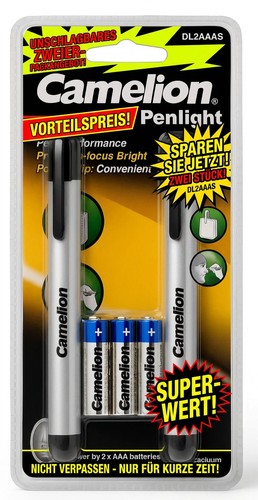 Led stiftlampe penlight - 2x,