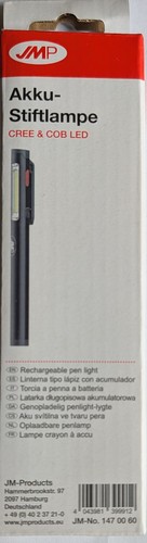 Jmp akku stiftlampe - jmp, &