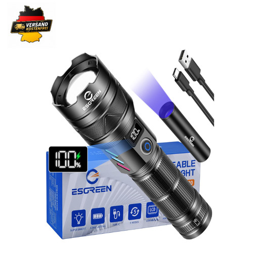 Led taschenlampe esgreen - led,